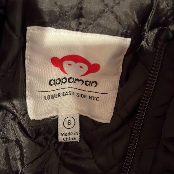 Boys Appaman City Overcoat Herringbone wool faux vest and red thread detail - Picture 3 of 6